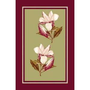 RHS Magnolia Linen Tea Towel:  Kitchen & Dining