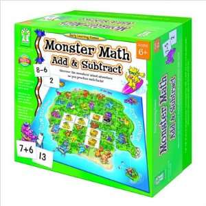  Carson Dellosa Monster Math Game Toys & Games