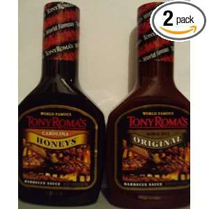 Tony Romas Barbecue Sauce Combo (Pack: Grocery & Gourmet Food