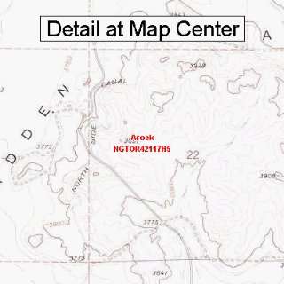  USGS Topographic Quadrangle Map   Arock, Oregon (Folded 