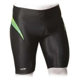  Finis Jammer Swimsuit   Black/Coral Green Sports 