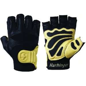  Harbinger Big Grip(r) II Weight Training Gloves   Natural 