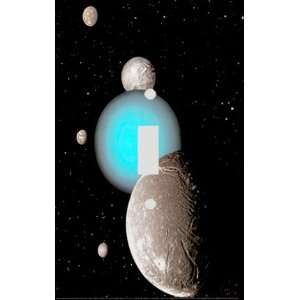  Uranus and Its Moons Decorative Switchplate Cover