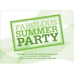  Fabulous Summer Party Invitations