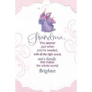  Mothers Day Card   Grandma You appear just when youre 