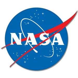  National Aeronautics Space NASA sticker decal 4 x 4 