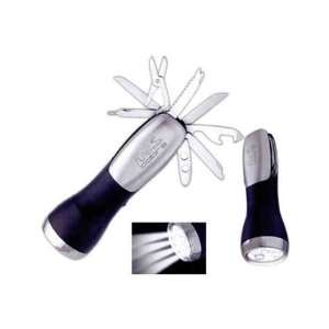  Multi tool, 10 in 1 flashlight has four white LED lights 