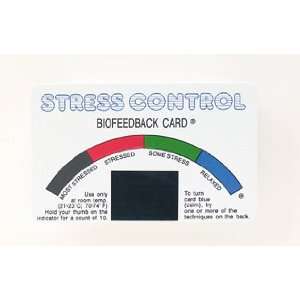  Stress Control Biofeedback Cards (10) Health & Personal 