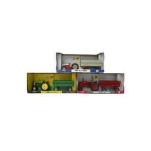  Brands 37173B John Deere Toy Tractors 1:16 (Pack of 4): Toys & Games