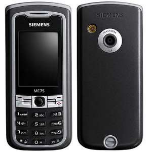  Siemens ME75 UNLOCKED GSM CAMERA PHONE *BLACK*: Cell 