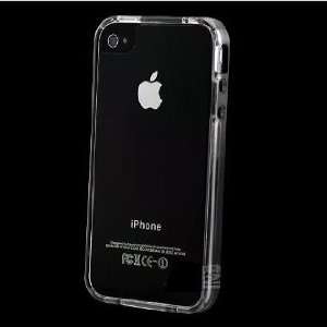  APPLE IPHONE 4S BUMPER 2TONES CLEAR/BLACK: Cell Phones 