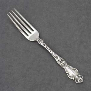   by Wallace, Sterling Luncheon Fork, Monogram Mary Woes