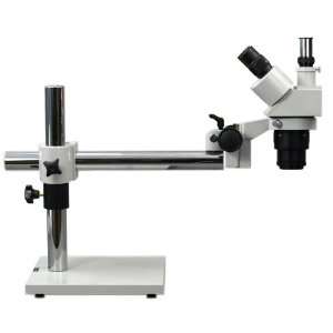 Trinocular Stereo Microscope 5x 10x 15x 20x 30x 60x Boom Stand  