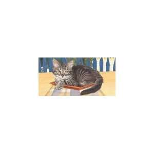    Ceramic Tile, Cat, Size 4x6, 32256 BY ACK
