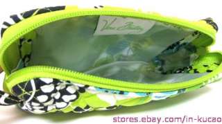 This is the 2012 Summer Vera Bradley Small Cosmetic in Limes Up.