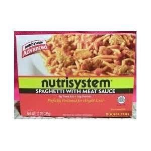  NUTRISYSTEM Advanced SPAGHETTI with MEAT SAUCE Dinner Time 