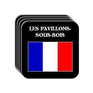  France   LES PAVILLONS SOUS BOIS Set of 4 Mini Mousepad 