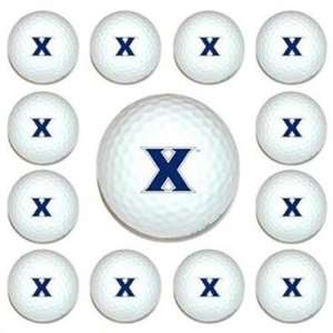   Xavier University Musketeers Dozen Pack Golf Balls New Sports
