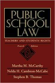Public School Law Teachers and Students Rights, (0205166768 