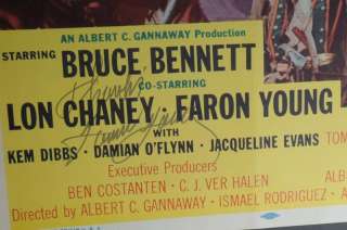 Faron Young Daniel Boone Trail Blazer Signed Poster  
