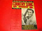 COUNTRY SONG ROUNDUP 1954 MARCH/APRIL issue FARON YOUNG