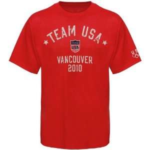  2010 Winter Olympics Team USA Youth Red Winter Tradition T 