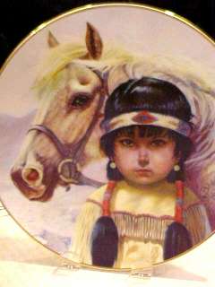 1987 Gregory Perillo Kindred Spirits Plate M.I.B.  