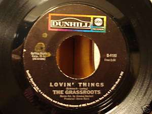 45 Grassroots Lovin Things 1969 Dunhill 4180 VG++  