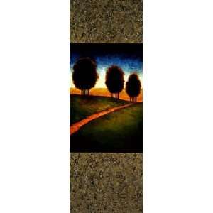 Gregory Williams: 13.75W by 39.375H : Lighted Path I CANVAS Edge #1 