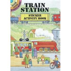  Little Activity Books Train Station Stickers Electronics