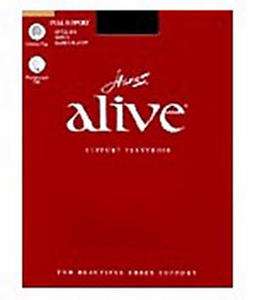   HANES ALIVE FULL SUPPORT CONTROL TOP PANTYHOSE SIZE B STYLE 810  