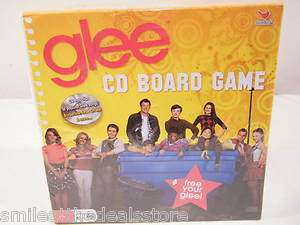 NEW SEALED GLEE CD BOARD GAME SONGS MUSIC POPULAR GLEE TV SHOW AGES 13 