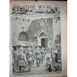 WW1 1918 Sir Edmund Allenby Jerusalem Holy City Soldier:  