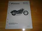 2004 Honda Motorcycle VT1100C2 Set Up Instructions