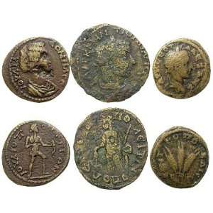  Three Roman Provincial Bronze Coins, 3rd Century A.D 