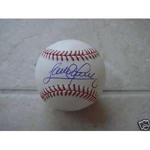 Sandy Alomar Autographed Ball   Mets Official Ml   Autographed 