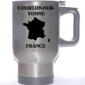  France   COURLON SUR YONNE Stainless Steel Mug 
