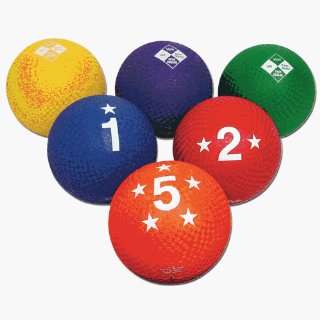   Balls Playground   Voit  4 square Utility Ball Prism Pack Sports