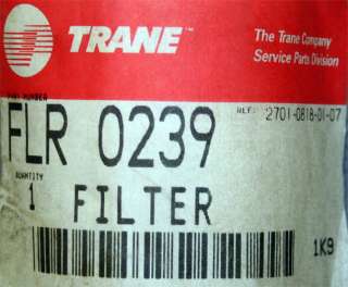 American Standard Trane FLR0239 FLR 0239 Filter (4) New  
