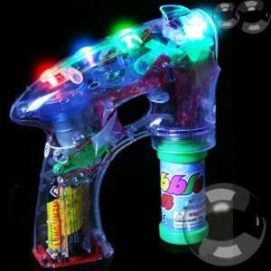  LED Bubble Gun: Toys & Games