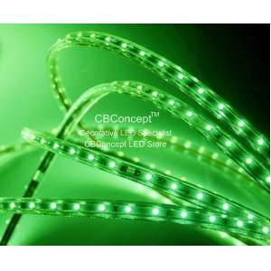 40 Feet Green 120 Volt LED SMD3528 Strip Rope Light  Waterproof 