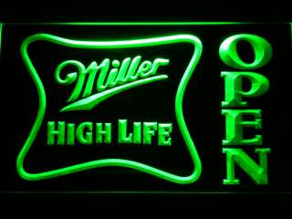 041 g Miller High Life OPEN Bar Neon Light Sign Gift  