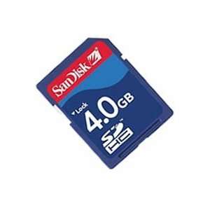   Secure Digital HC) Card Sandisk SDSDB 4096 or SDSDJ 4096 or SDSDAA
