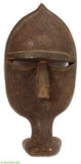 Kwele Monkey Face Mask Gon, Gabon Africa  