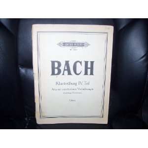  : Bach Sheet Music (EDITION PETERS) Nr. 4462 (1937)?: Everything Else