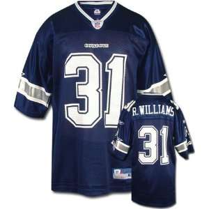  Men`s Dallas Cowboys #31 Roy Williams Navy Replica Jersey 
