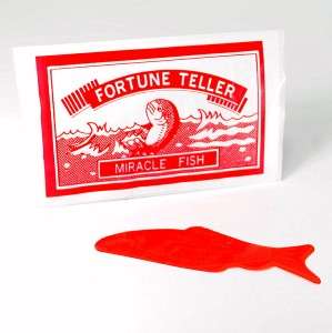 FORTUNE TELLER FISH Lot 12 Novelty Party Prize Gift  