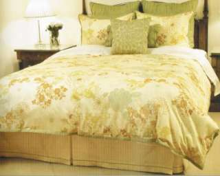   4PC Comforter,Bedskirt, Sham Set Bed Bath & Beyond Light Yellow  