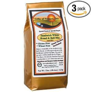 Gifts Of Nature Sandwich Whitebread & Roll Mix, 22 Ounce Bags (Pack of 