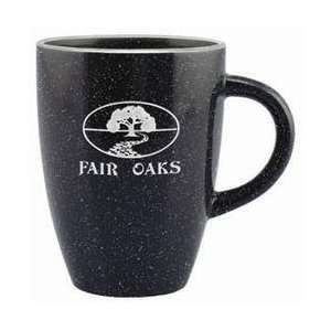  4927    13 oz. Black Speckled Taza Mug